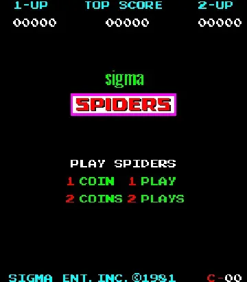 Spiders (set 2)